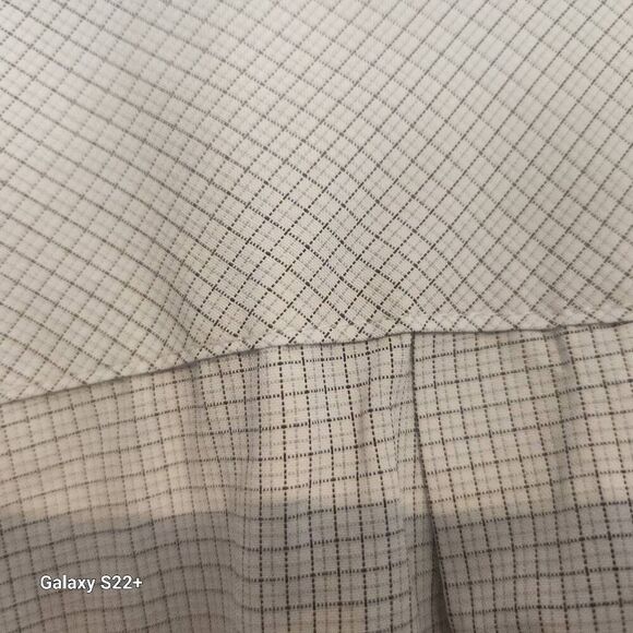 M29 UDE Signature Collection light gray plaid dress shirt - Picture 4 of 9